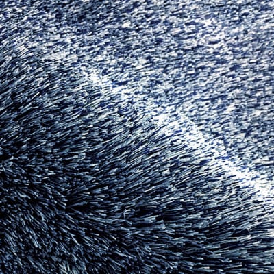 【200×200cm】ネオグラス 　カーペット 　ラグ　　カラー:ネイビー