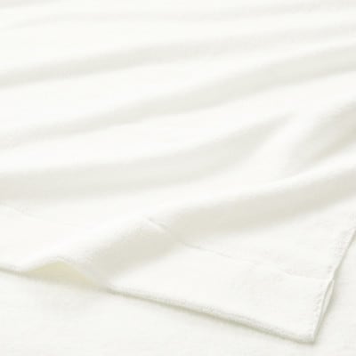 【男女兼用 Lサイズ】バスローブ (厚手) スーパーZEROパイル使用 カラー:ホワイト