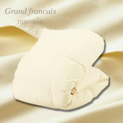 シングル　ファータッチニューマイヤーあったかふんわか毛布&羽毛布団ハンガリーダウン【複数個口で配送】