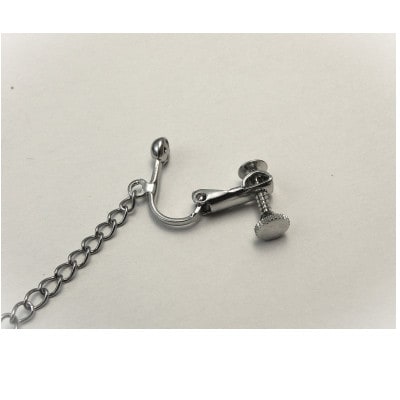 ターコイズブルーのSwingイヤリング　10mmラウンド