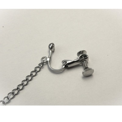 ターコイズブルーのSwingイヤリング　雫型