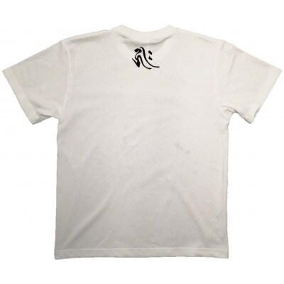 手描きTシャツ 仏画 阿弥陀如来 白 (半袖 Sサイズ)