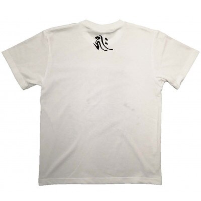 手描きTシャツ 仏画 阿弥陀如来 白 (半袖 Mサイズ)