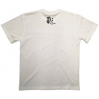 手描きTシャツ 仏画 阿弥陀如来 白 (半袖 XLサイズ)