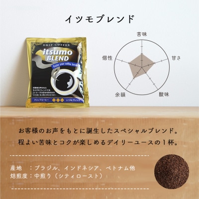 ドリップコーヒー　イツモブレンド　1,000杯　自家焙煎　辻本珈琲