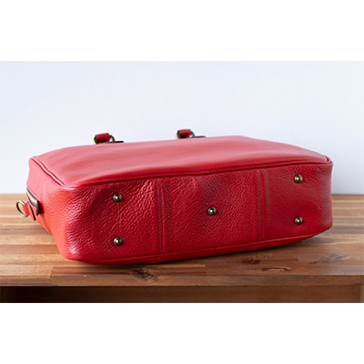 【ビジネスバッグ】本革 ビジネスブリーフ 通勤バッグ 2way 通勤/OL【at-17ns-RD】