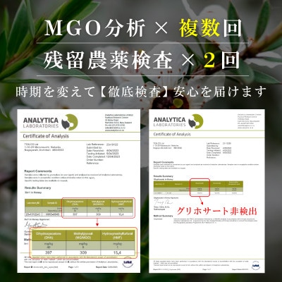 【毎月定期便】インカナム マヌカハニー【MGO220+】250g×2個　全12回