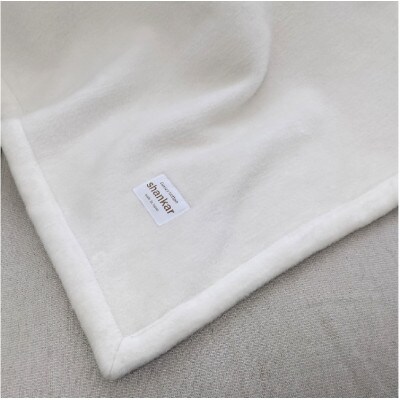【ハーフサイズ】手摘みシャンカールコットンのやわらか綿毛布 140×100cm　SHAN-R
