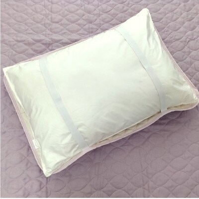 【Mサイズ 43×63cm】艶やかリネン100%枕パッド2枚組 ラベンダーLIN-4363-RA2P