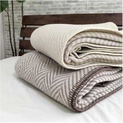 シングル】暖かメリノウール100%(毛羽部分)毛布 140×200cm ベージュ1枚 WOOL-1 | 大阪府和泉市 | ふるさと納税サイト「さとふる」
