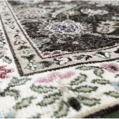 【3畳用】200×250cm 洗える国産モケット織ラグ ブラウン(ポーロ200×250BR)