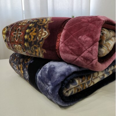 【シングルサイズ】贅沢カシミヤウール混わた入り嵩高毛布 ピンク1枚 CAK-162-PI