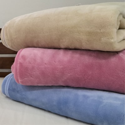 【シングルサイズ3枚組】洗える やわらか軽量アクリル毛布  MO-321-3P