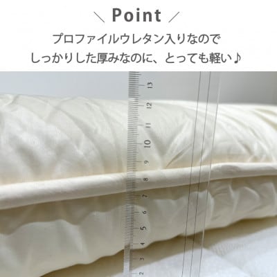 【セミダブル】日本製 体圧分散プロファイルウレタン敷ふとん120×210cm　HGP-SW
