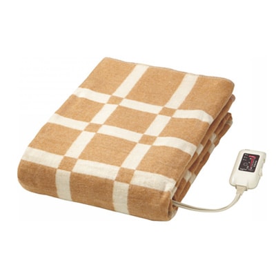 電気掛敷毛布　約188×130cm