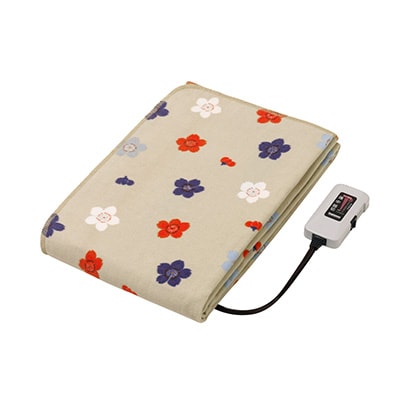 電気綿敷毛布ロング (電気毛布)(約180×80cm)