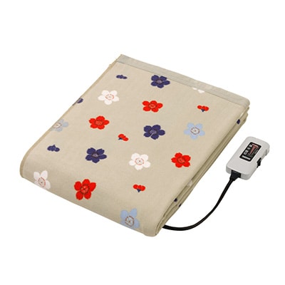 電気綿掛敷兼用毛布 ワイド(電気毛布)(約190×140cm)