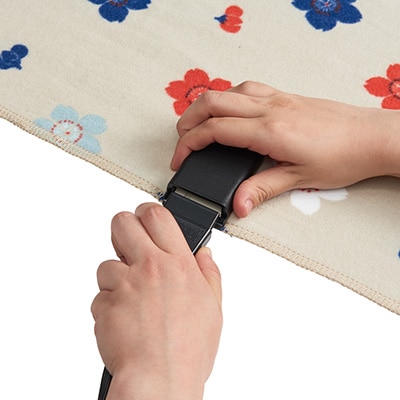 電気綿掛敷兼用毛布 ワイド(電気毛布)(約190×140cm)