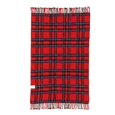 電気ひざかけ　(電気ブランケット)レッド(約140×82cm)