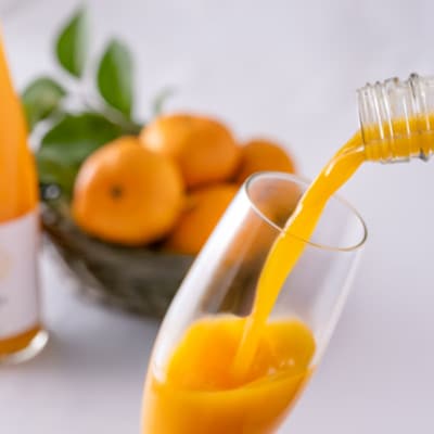 想いを贈る100%ストレートみかんジュース　500ml×2本　オリジナル贈答用箱入り
