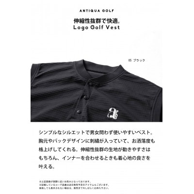 【ANTIQUAアンティカ】ANTIQUAGOLF ベスト(ZGL-00012-05-Onesize