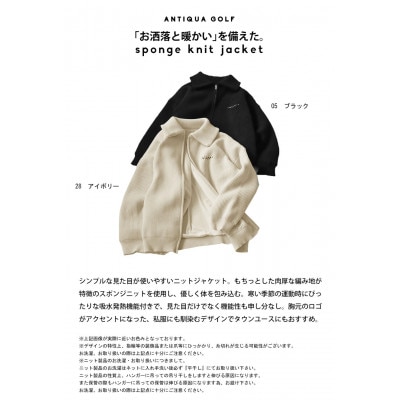 【ANTIQUA/アンティカ】ANTIQUA GOLF ニット(ZGL-30001-05-L)