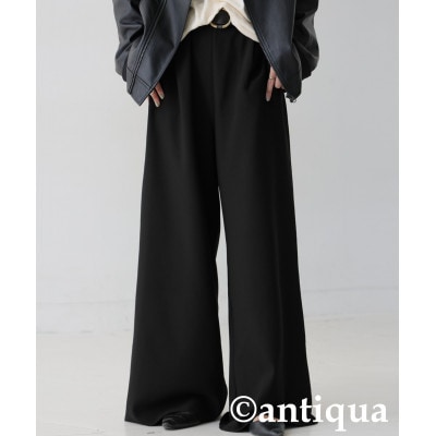 【ANTIQUA/アンティカ】裏起毛 ワイドパンツ(PY-00820-05-Onesize)