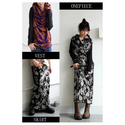 【ANTIQUA/アンティカ】4WAY ロング スヌード(PA-03822-05-Onesize)