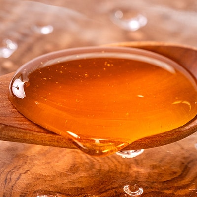 道の駅で大人気のハチミツ(250gノズル付きボトル　2本)