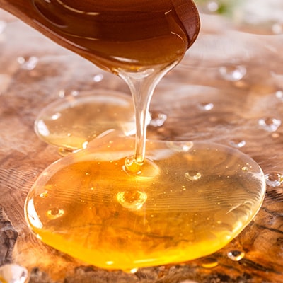 道の駅で大人気のハチミツ(使い勝手の良いプラ容器300g×3本)