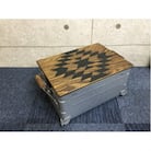 アウトドアブランド　スノーピーク(snow　peak)　シェルフコンテナ25用　オルテガ柄天板　