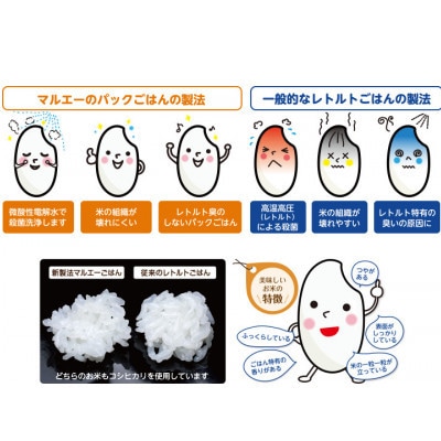 【毎月定期便】パックごはん 3個入り(1個200g)×12セット36食入コシヒカリ(特)　全6回