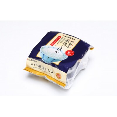 【2ヵ月毎定期便】パックごはん 3個入り(1個200g)×12セット36食入コシヒカリ(特)　全4回