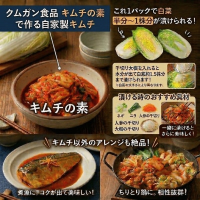 これ一本でプロの味!【自家製】キムチの素(420g×2パック)慶尚北道英陽産の唐辛子使用!