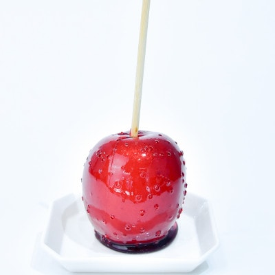 和泉市丸ごとりんご飴×3本・カットりんご飴100g×3袋(冷凍)