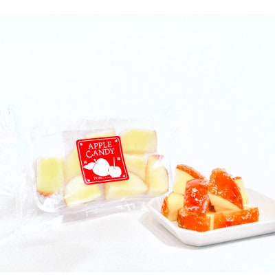 和泉市丸ごとりんご飴×3本・カットりんご飴100g×3袋(冷凍)
