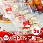 和泉市丸カットりんご飴100g×5袋(冷凍)