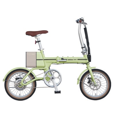 電動アシストオリタタミ自転車　tabico　mini　レタスグリーン