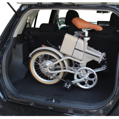 電動アシストオリタタミ自転車　tabico　mini　レタスグリーン