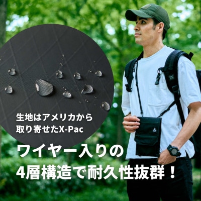 旅人の理想を詰め込んだ X-Pacスマホポーチ財布(海外旅行や街歩きにオススメ)