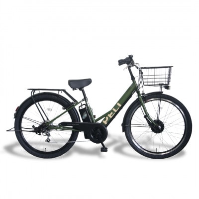 【100%完成車納品】 PELTECH　27.5　V型電動アシスト自転車外装6段 TDA-728L