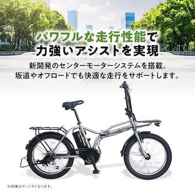 PELTECH X-Adventure　20型折り畳み自転車外装6段変速ハイパワーモデル　ベージュ