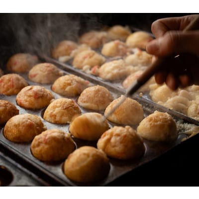 こだわりの定番たこ焼き　3食入り+たこ一オリジナルたこ焼きソース　1本