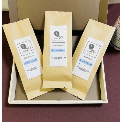 直火自家焙煎　キリマンジャロ 100g(豆) x 3つ
