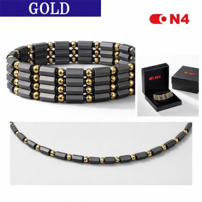 ON4　オンフォー TYPE-HP GOLD　スポーツPROタイプ 磁気ネックレス 【管理医療機器】