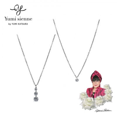 【管理医療機器】ジルコニア磁気ネックレス2点セットYumisienne
