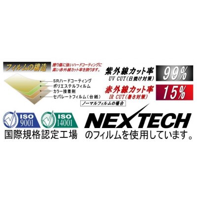 リア (s) イプサム M2 (5%) カット済み カーフィルム 20系 ACM21W ACM26W