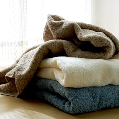 ●【日本製】ホテルスタイル バスタオル　ベージュ・ダークブラウン・オフホワイト 9枚セット