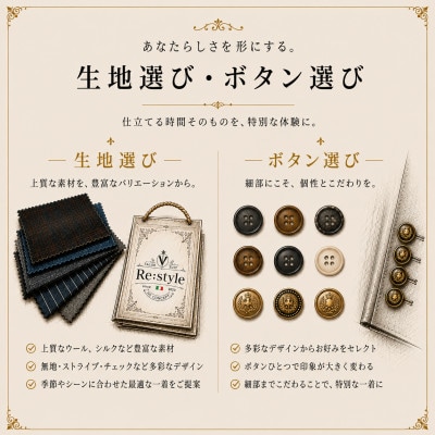 トータルスタイリング × プレミアム撮影プラン|装いと印象を設計する特別体験