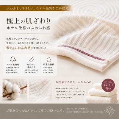 【泉州タオル 】枯山水 フェイスタオル5枚セット